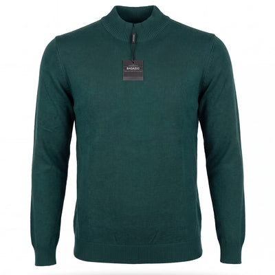 BAGAZIO T P L HUNTER / MED Bagazio Men’s Mock Lightweight Knit-Bm2284