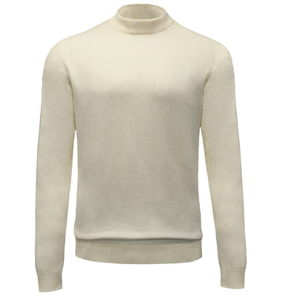 BAGAZIO T PL IVORY / M BAGAZIO MOCK ENECK KNITS SOLD-BM2284