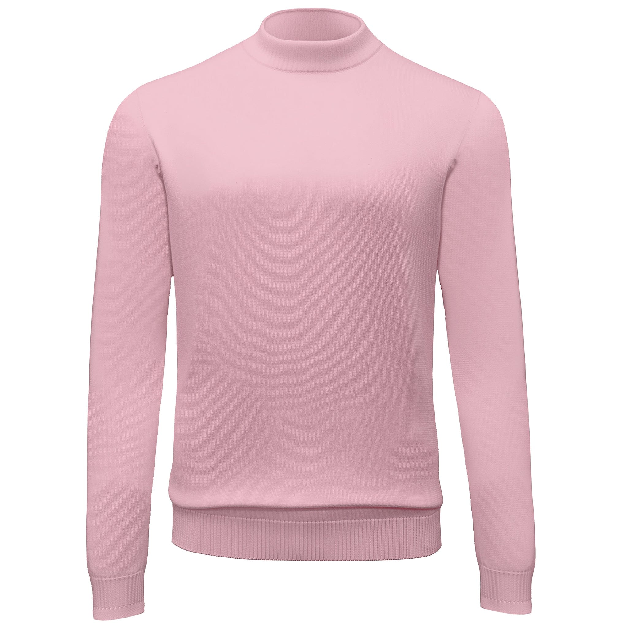 BAGAZIO T PL PINK / M BAGAZIO MOCK ENECK KNITS SOLD-BM2284
