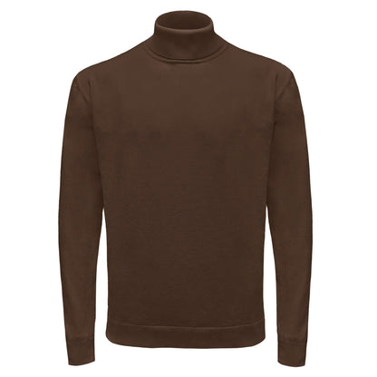 BAGAZIO T PL BRN / M BAGAZIO TURTLENECK KNITS SOLD-BM2102