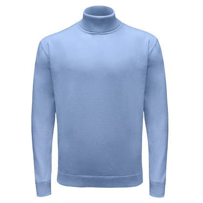 BAGAZIO T PL POWDER BLUE / M BAGAZIO TURTLENECK KNITS SOLD-BM2102
