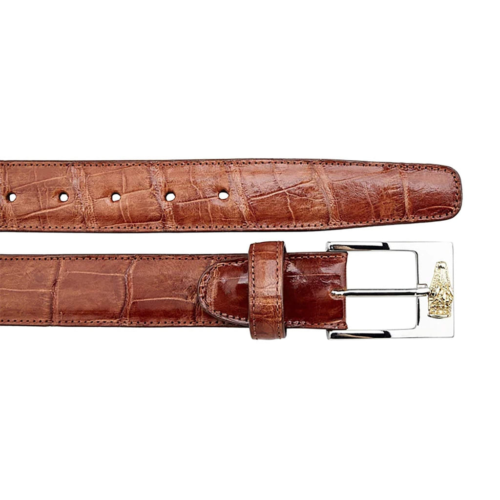 BELVEDERE Belts COGNAC / 44 Belvedere-Alligator Belt