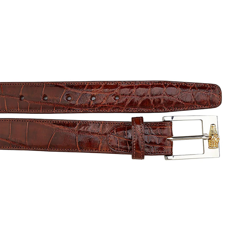 BELVEDERE Belts PEANUT / 44 Belvedere-Alligator Belt