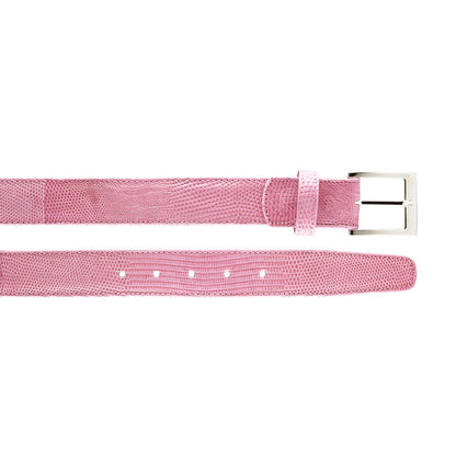 BELVEDERE Belts ROSE PINK / 44 Belvedere-LIZARD Belt