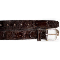 BELVEDERE Belts CHOCOLATE / 44 Belvedere-Ostrich Leg Belt