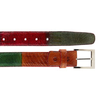 BELVEDERE Belts MULTICOLOR / 44 Belvedere-Ostrich Leg Belt