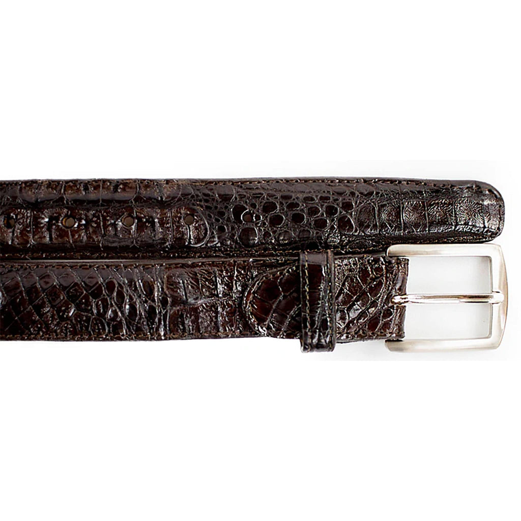 Belvedere Shoes Belts BROWN / 44 Belvedere-Crocodile belt -Caiman