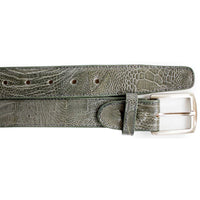 Belvedere Shoes Belts GRAY / 44 Belvedere-Ostrich Leg Belt