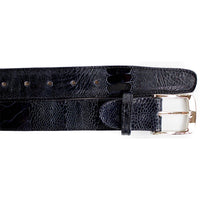 Belvedere Shoes Belts NAVY / 44 Belvedere-Ostrich Leg Belt