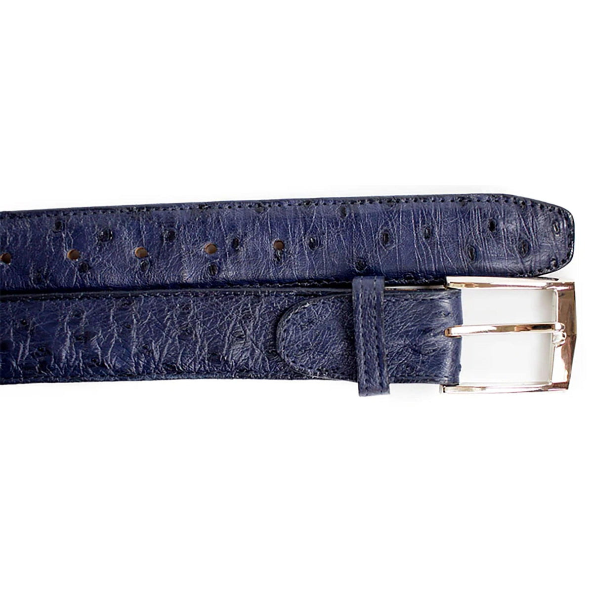 Belvedere Shoes Belts NAVY / 44 Belvedere-Ostrich Quill Belt