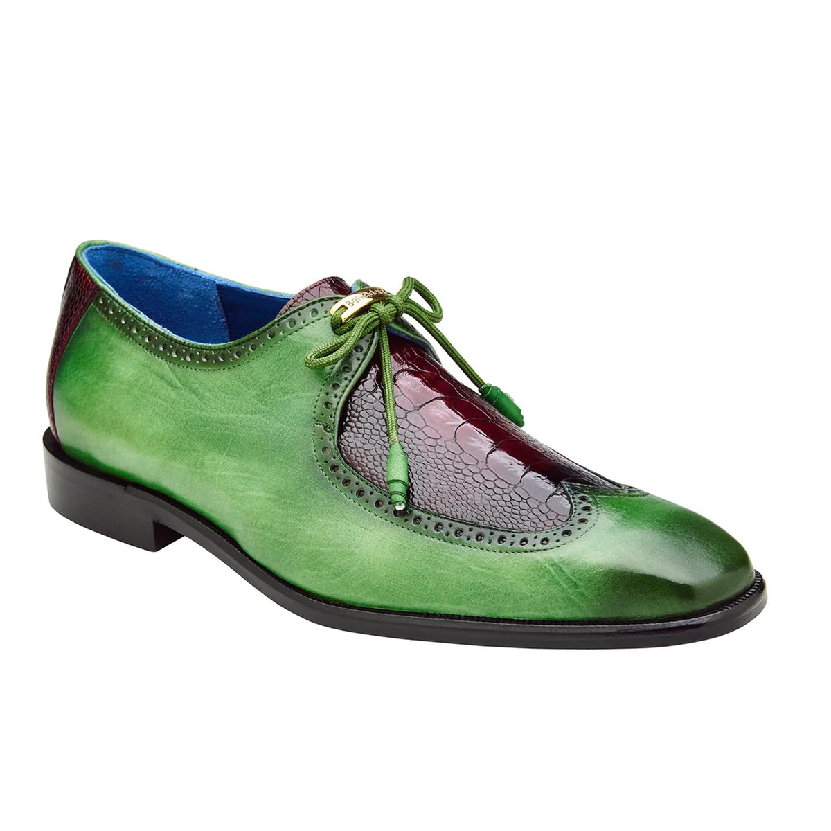 Belvedere Shoes FT ANT. EMERALD/WINE / 10 Belvedere Shose-ETORE