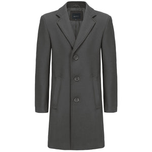 BRAVEMAN SUITING COMPANY J CF CHARCOAL / S BRAVEMAN 3/4 COAT-SWC01