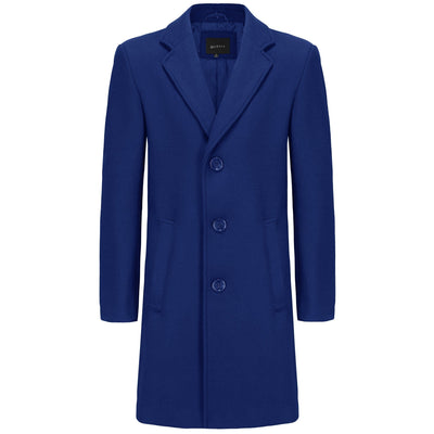 BRAVEMAN SUITING COMPANY J CF INDIGO / S BRAVEMAN 3/4 COAT-SWC01