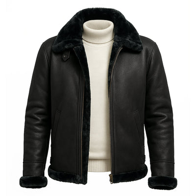 BRAVEMAN SUITING COMPANY L J BLACK / M Braveman Faux Leather/ZC300