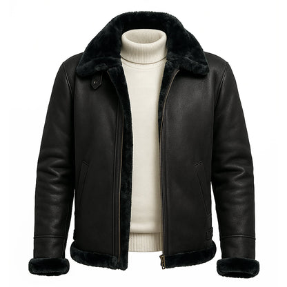 BRAVEMAN SUITING COMPANY L J BLACK / M Braveman Faux Leather/ZC300