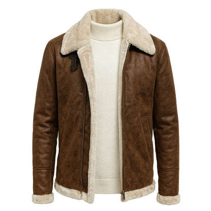 BRAVEMAN SUITING COMPANY L J COGNAK / M Braveman Faux Leather/ZC300