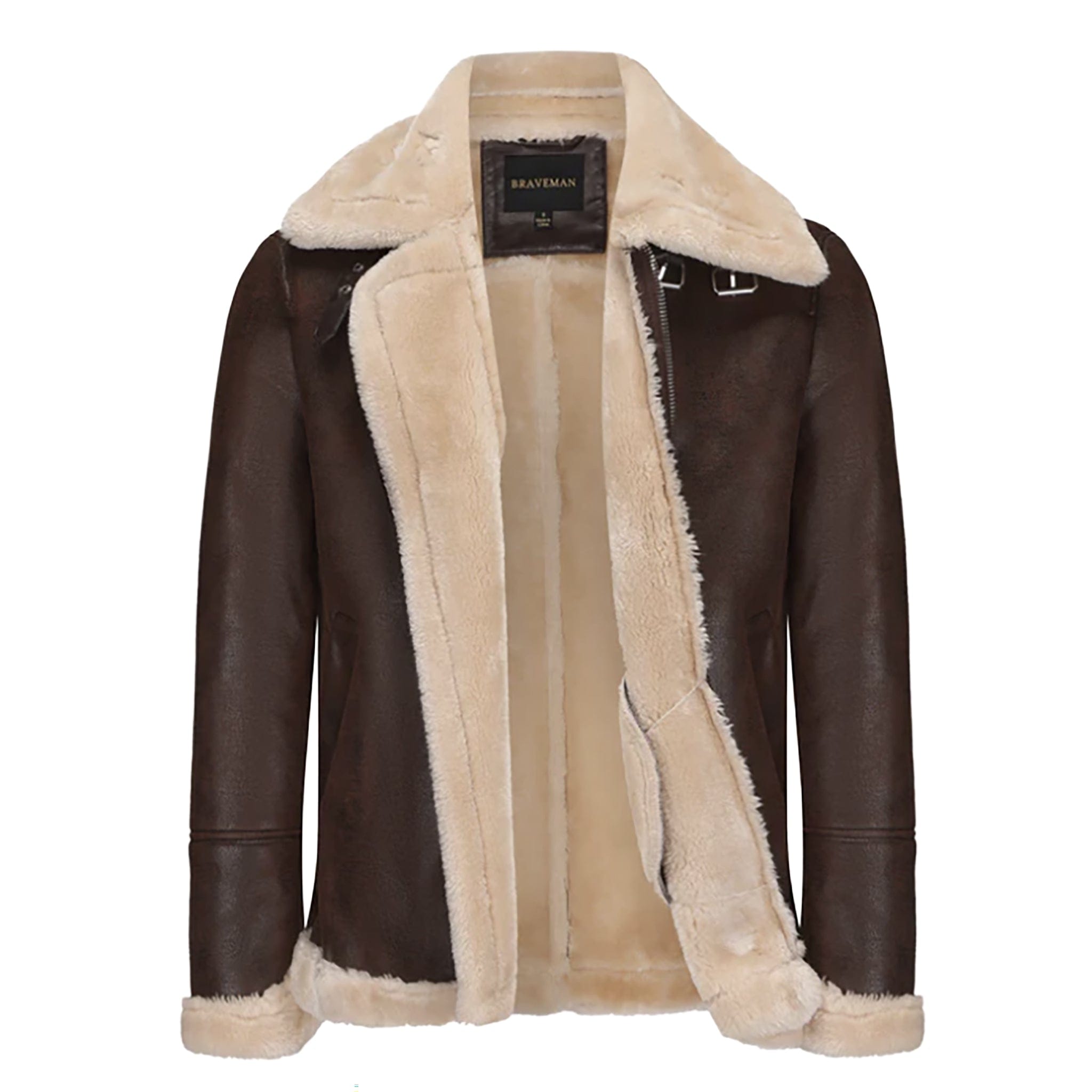 BRAVEMAN SUITING COMPANY L J BROWN / M Braveman Faux Leather/ZC300