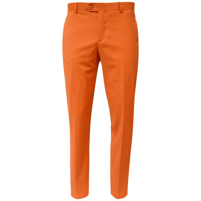 BRAVEMAN SUITING COMPANY P DM ORANGE / 30 MILANO LABEL MODERN FIT PANTS/Sp202