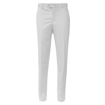 BRAVEMAN SUITING COMPANY P DS WHITE / 30 MILANO LABEL SLIM FIT PANTS/Zp101