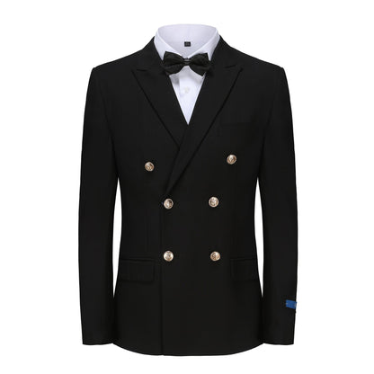 BRAVEMAN SUITING COMPANY U SM Copy of GINO VITALE SUIT/TX500/SLATE_BLUE
