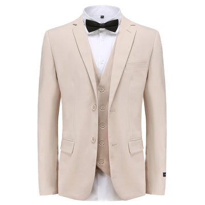 BRAVEMAN SUITING COMPANY U SM 36SHORT GINO VITALE SUIT/M3OO/LT BEIGE