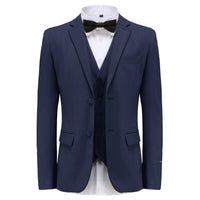 BRAVEMAN SUITING COMPANY U SM 36SHORT GINO VITALE SUIT/M3OO/NVY
