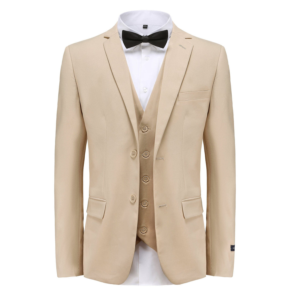 BRAVEMAN SUITING COMPANY U SM 36SHORT GINO VITALE SUIT/M3OO/TAN