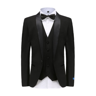 braveman suiting company u sm 36short gino vitale suit/tx300/blk