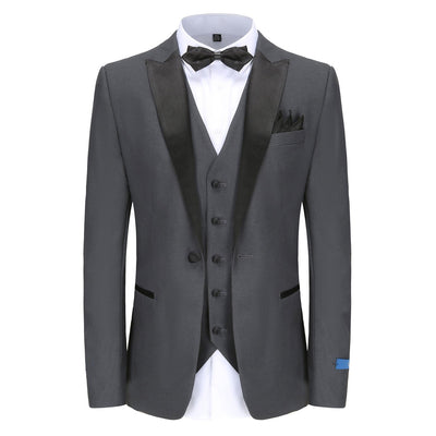 braveman suiting company u sm 36short gino vitale suit/tx500/charcoal