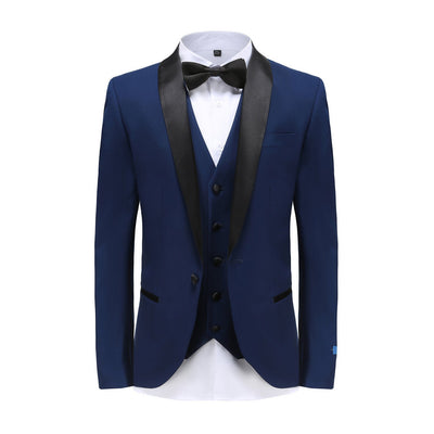 braveman suiting company xtus indigo / 36r gino vitale-tuxedo suit-tx300
