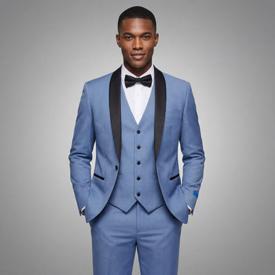 BRAVEMAN SUITING COMPANY XTUS SLIM FIT TUXEDO -TX300