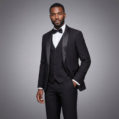 BRAVEMAN SUITING COMPANY XTUS SLIM FIT TUXEDO -TX300