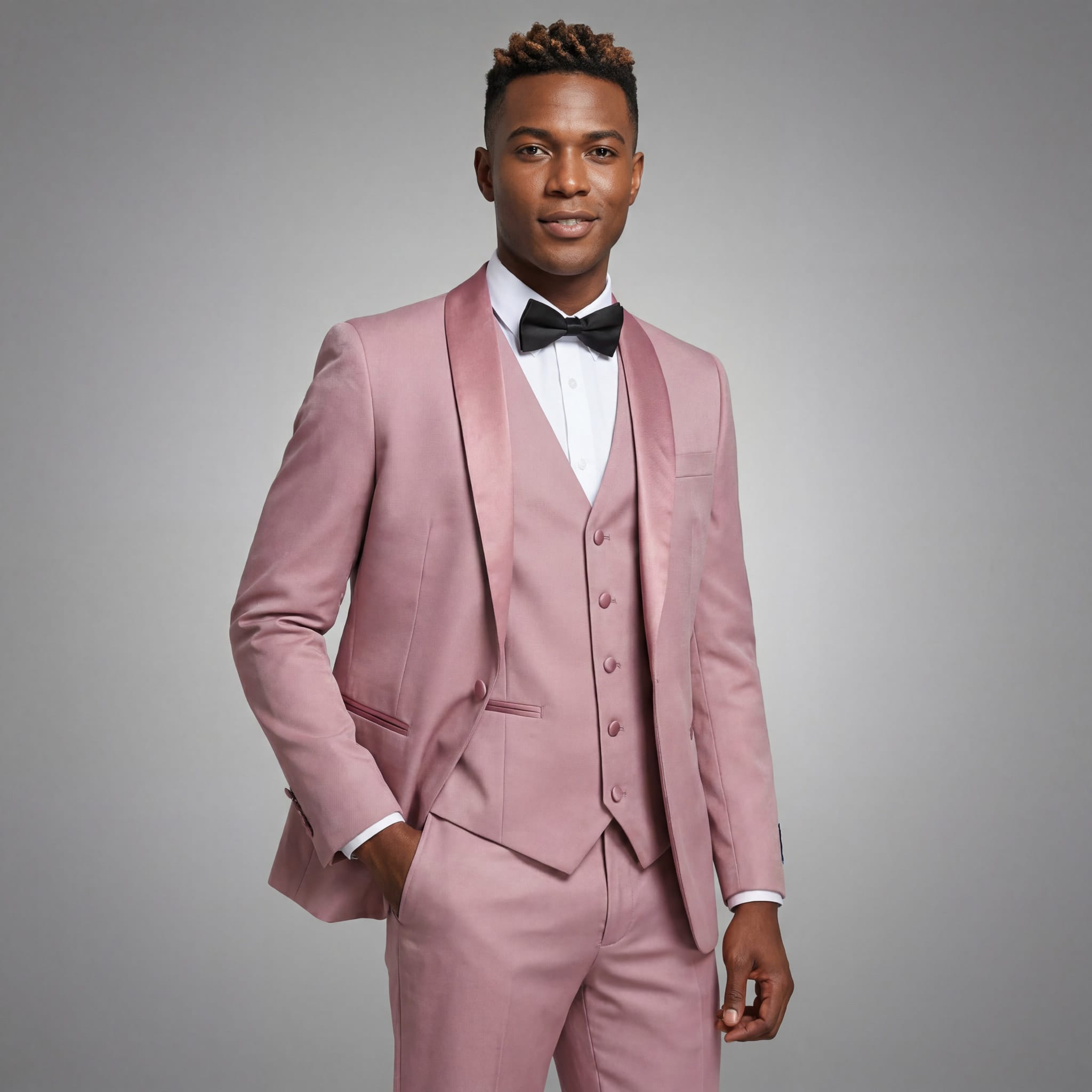 BRAVEMAN SUITING COMPANY XTUS SLIM FIT TUXEDO-TX300
