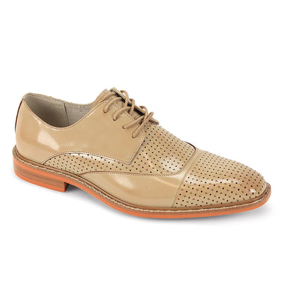 GIOVANNI LEATHER SHOES FT NATURAL / 8.5 Giovanni Alford Dress Shoes
