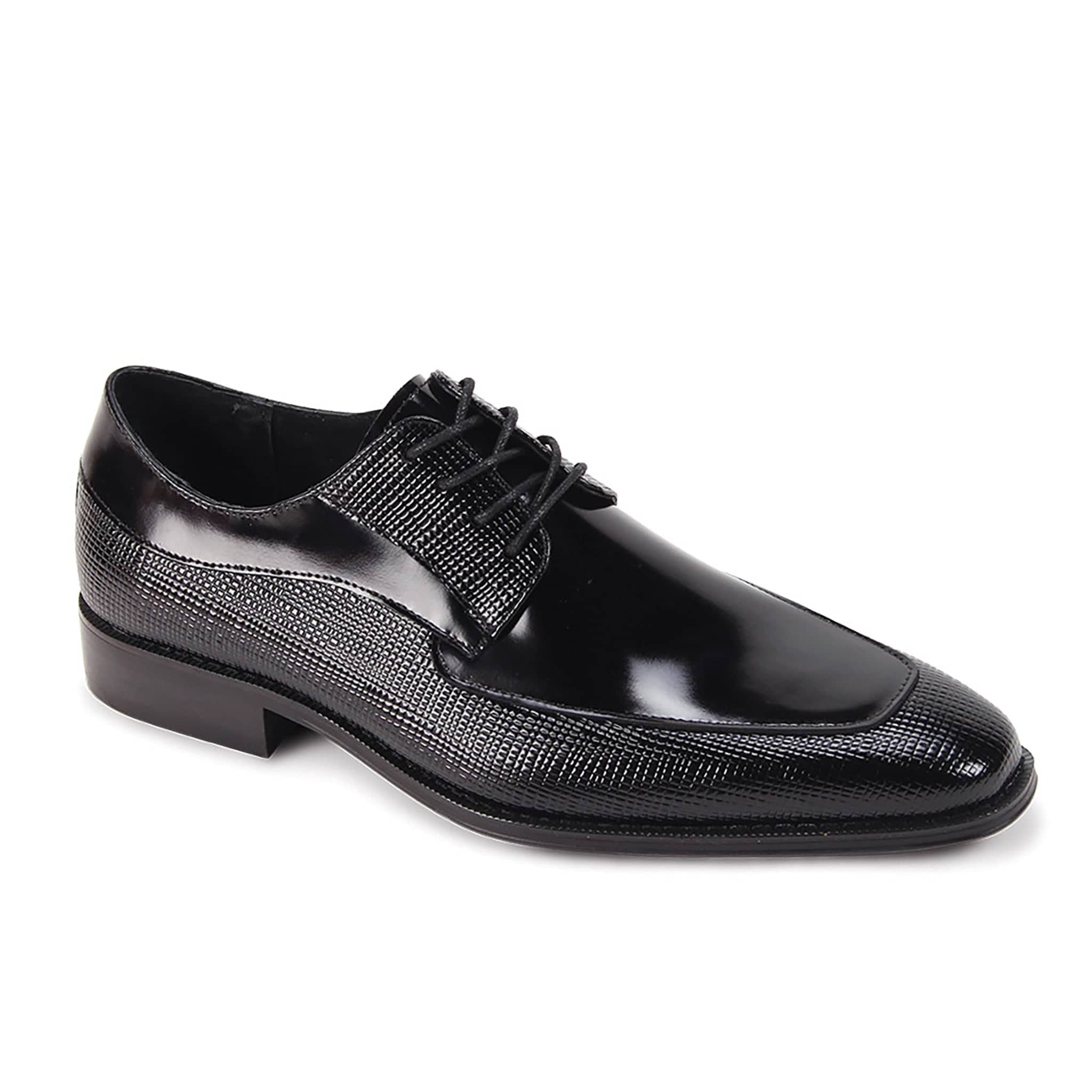 GIOVANNI LEATHER SHOES FT BLACK / 12 Giovanni Asher Dress Shoes