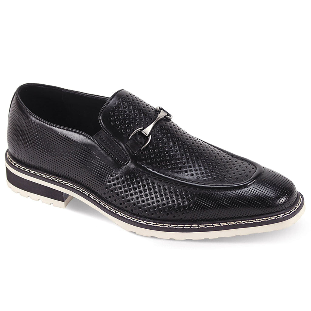 GIOVANNI LEATHER SHOES FT BLACK / 7 GIOVANNI LEATHER SHOES-FERARI