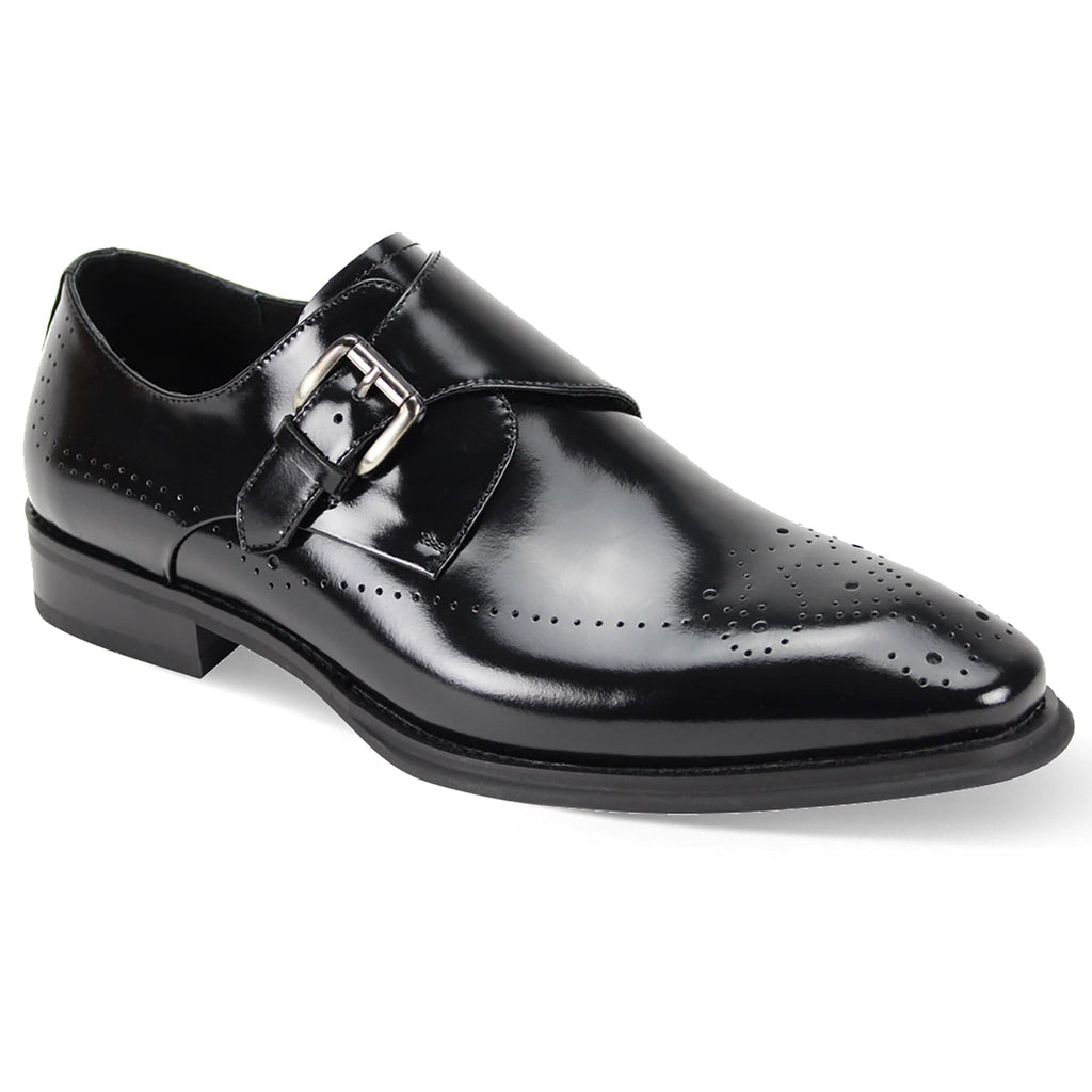 GIOVANNI LEATHER SHOES FT BLACK / 7 GIOVANNI LEATHER SHOES-JEFFERY