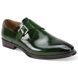 GIOVANNI LEATHER SHOES FT GREEN / 7 GIOVANNI LEATHER SHOES-JEFFERY