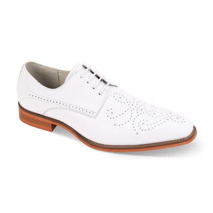 GIOVANNI LEATHER SHOES FT WHITE / 7 GIOVANNI LEATHER SHOES-JOEL