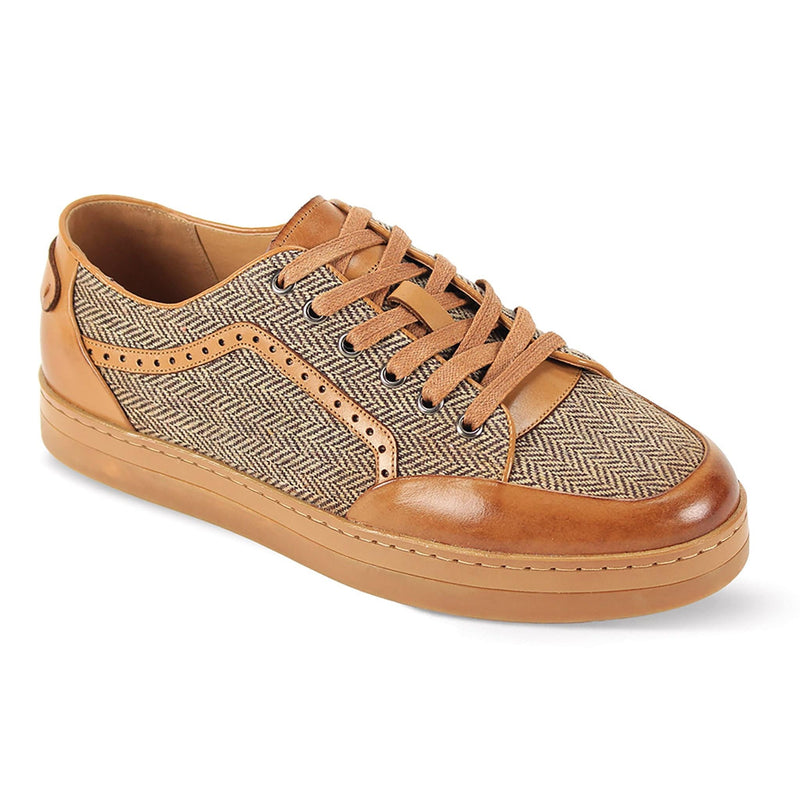 GIOVANNI LEATHER SHOES FT TAN TWD / 7 GIOVANNI LEATHER SHOES-JUDD