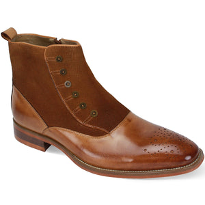 GIOVANNI LEATHER SHOES FT TAN / 7 GIOVANNI LEATHER SHOES-KENDRICK