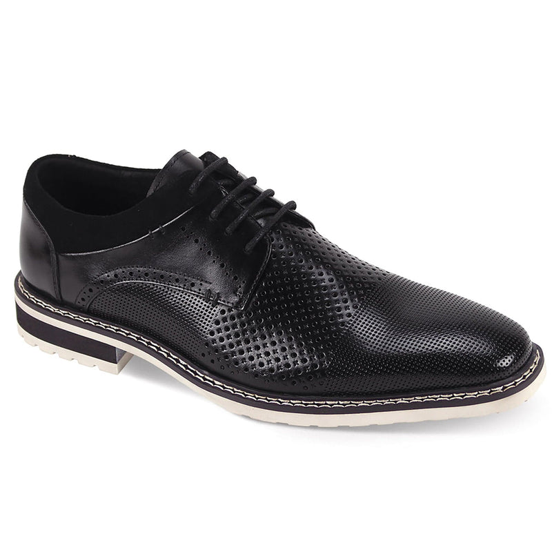 GIOVANNI LEATHER SHOES FT BLACK / 7 GIOVANNI LEATHER SHOES-LAMBO