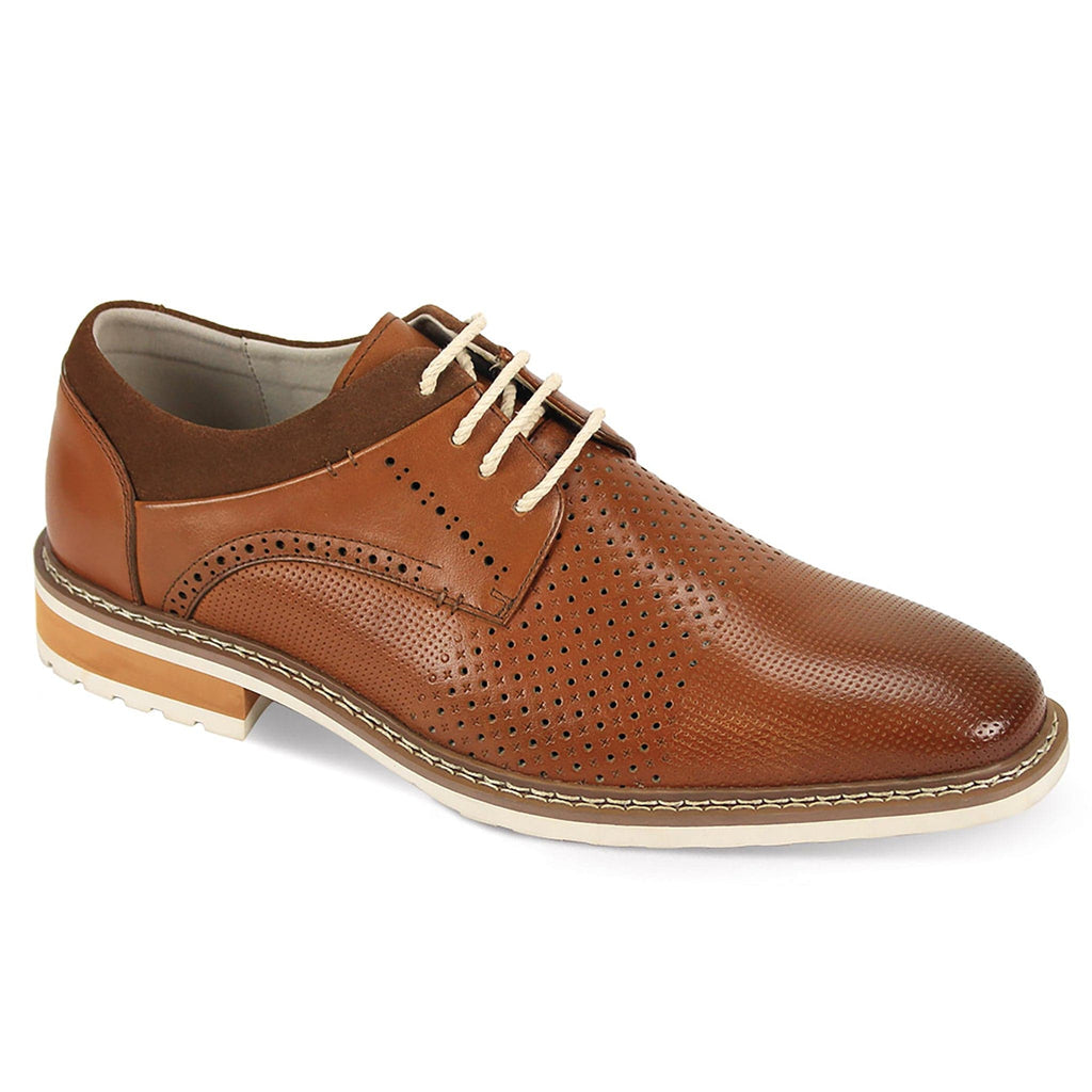 GIOVANNI LEATHER SHOES FT TAN / 7 GIOVANNI LEATHER SHOES-LAMBO