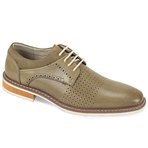 GIOVANNI LEATHER SHOES FT TAUPE / 7 GIOVANNI LEATHER SHOES-LAMBO