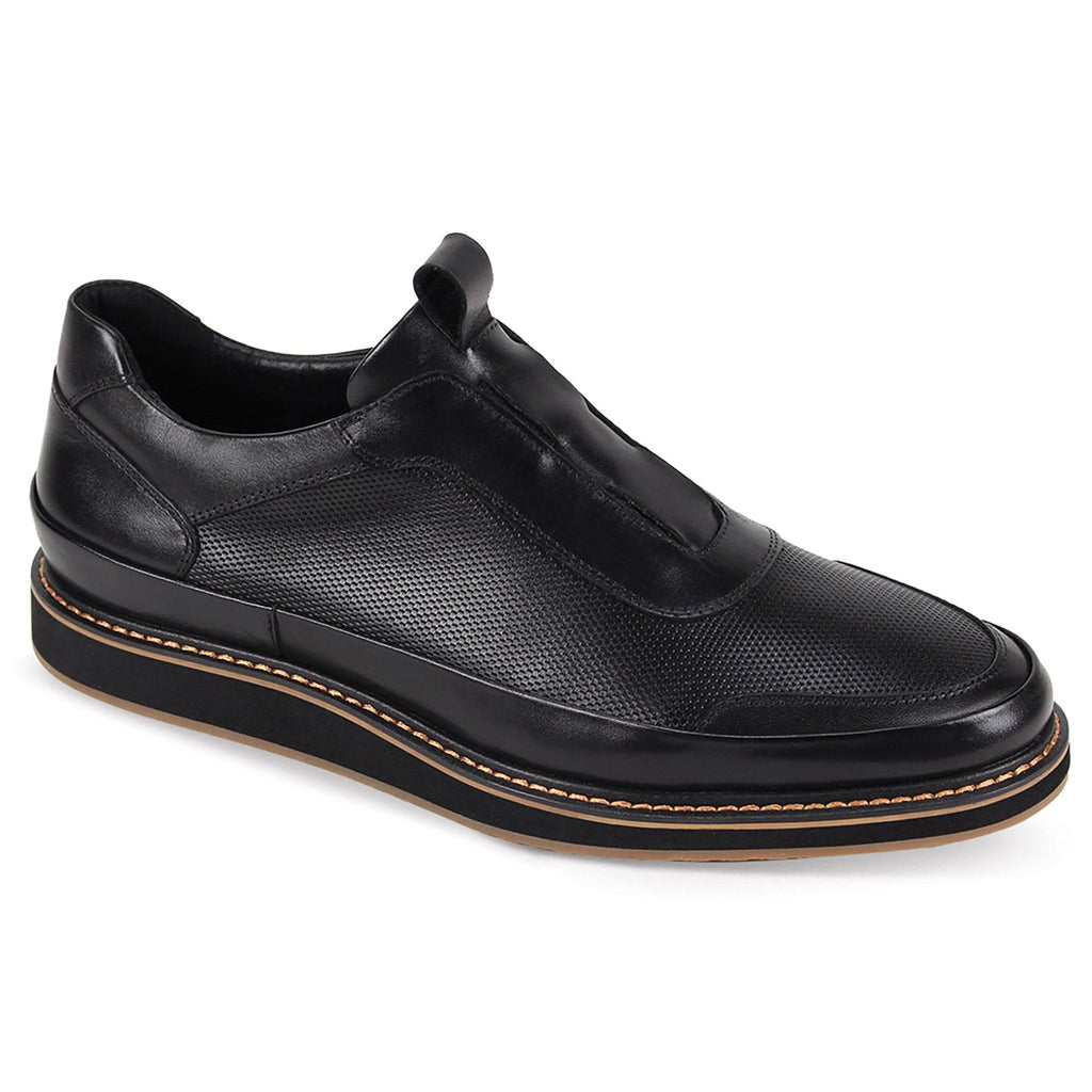 GIOVANNI LEATHER SHOES FT BLACK / 7 GIOVANNI LEATHER SHOES-LEVI