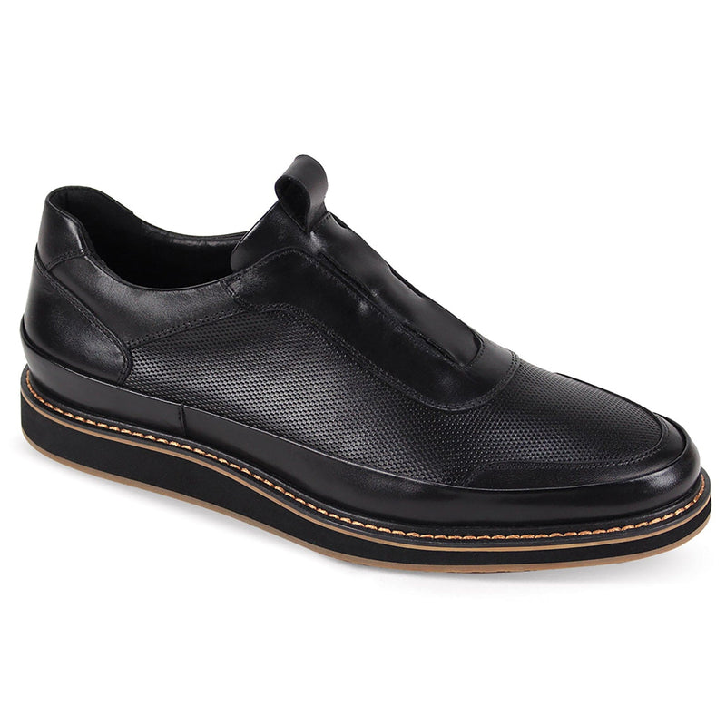 GIOVANNI LEATHER SHOES FT BLACK / 7 GIOVANNI LEATHER SHOES-LEVI