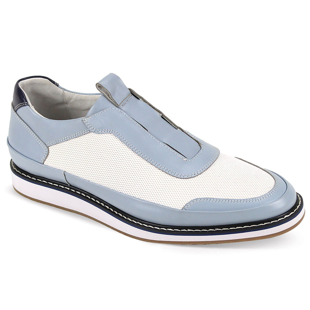 GIOVANNI LEATHER SHOES FT BLU/WHT / 7 GIOVANNI LEATHER SHOES-LEVI