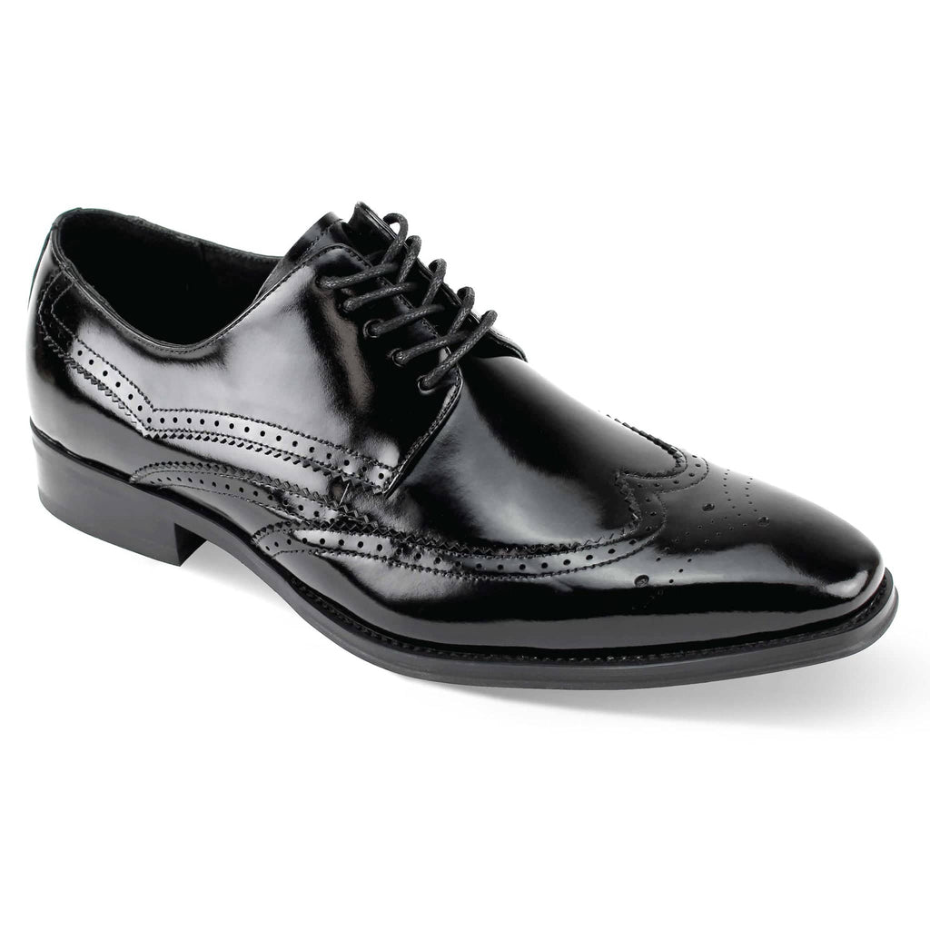 GIOVANNI LEATHER SHOES FT BLACK / 7 GIOVANNI LEATHER SHOES-LINCOLN