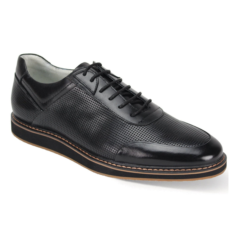 GIOVANNI LEATHER SHOES FT BLACK / 8.5 GIOVANNI LEATHER SHOES-LORENZO