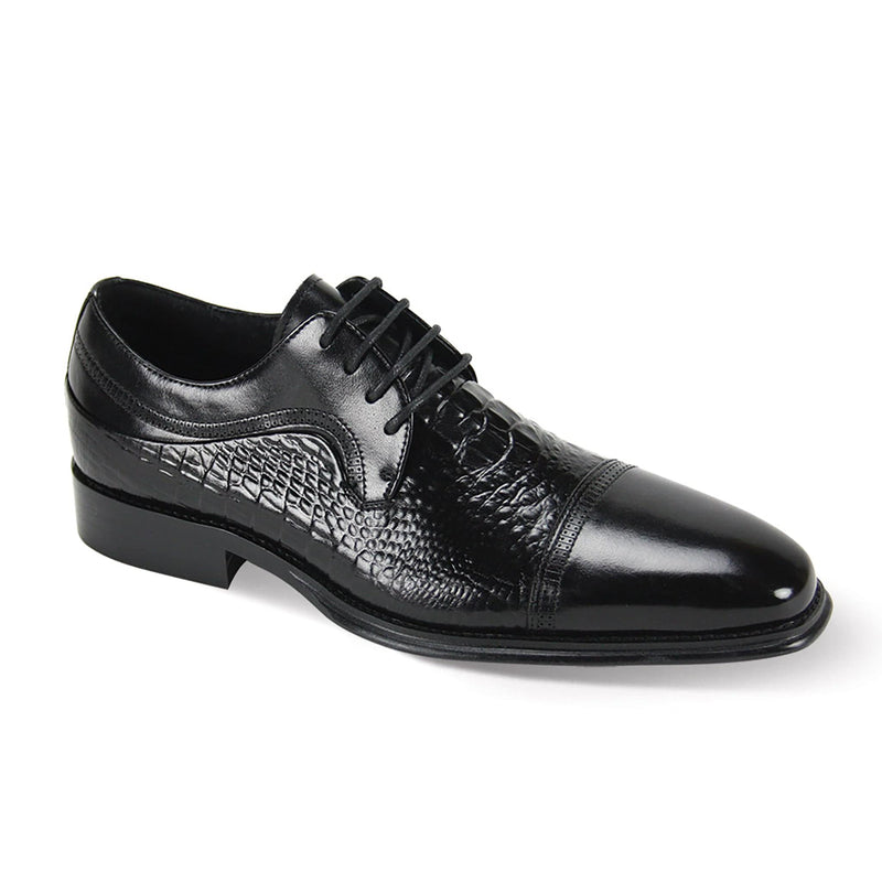 GIOVANNI LEATHER SHOES FT BLACK / 7 GIOVANNI LEATHER SHOES-MATTIAS